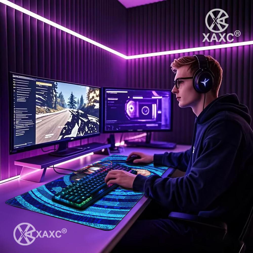 Computer Mouse Pad Gaming Swor - Desk Setup Accessories Aesthetic のレビューと価格
