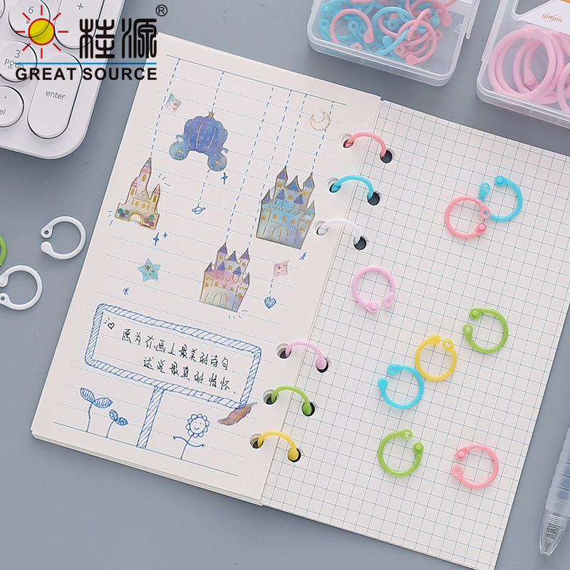Makeasy Colorful Ring Binder 1 - Ring Binder Box のレビューと価格