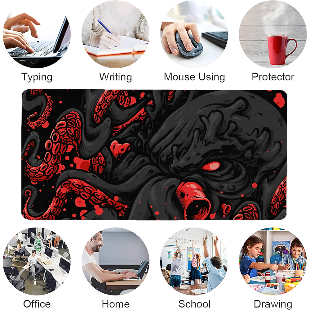Octopus Monster Mousepad Large - Desk Setup Mat のレビューと価格