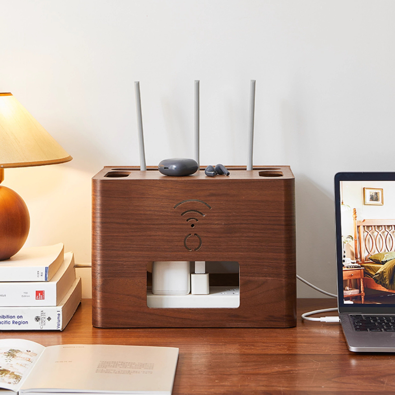 Upscale WiFi Router Storage Bo - Cable Box Organizer のレビューと価格
