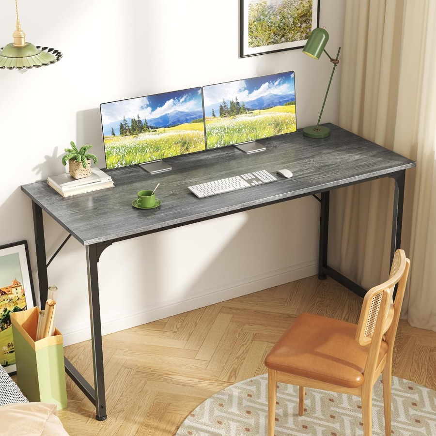 55 Inch Computer Desk for Home - Desk Setup Simple のレビューと価格