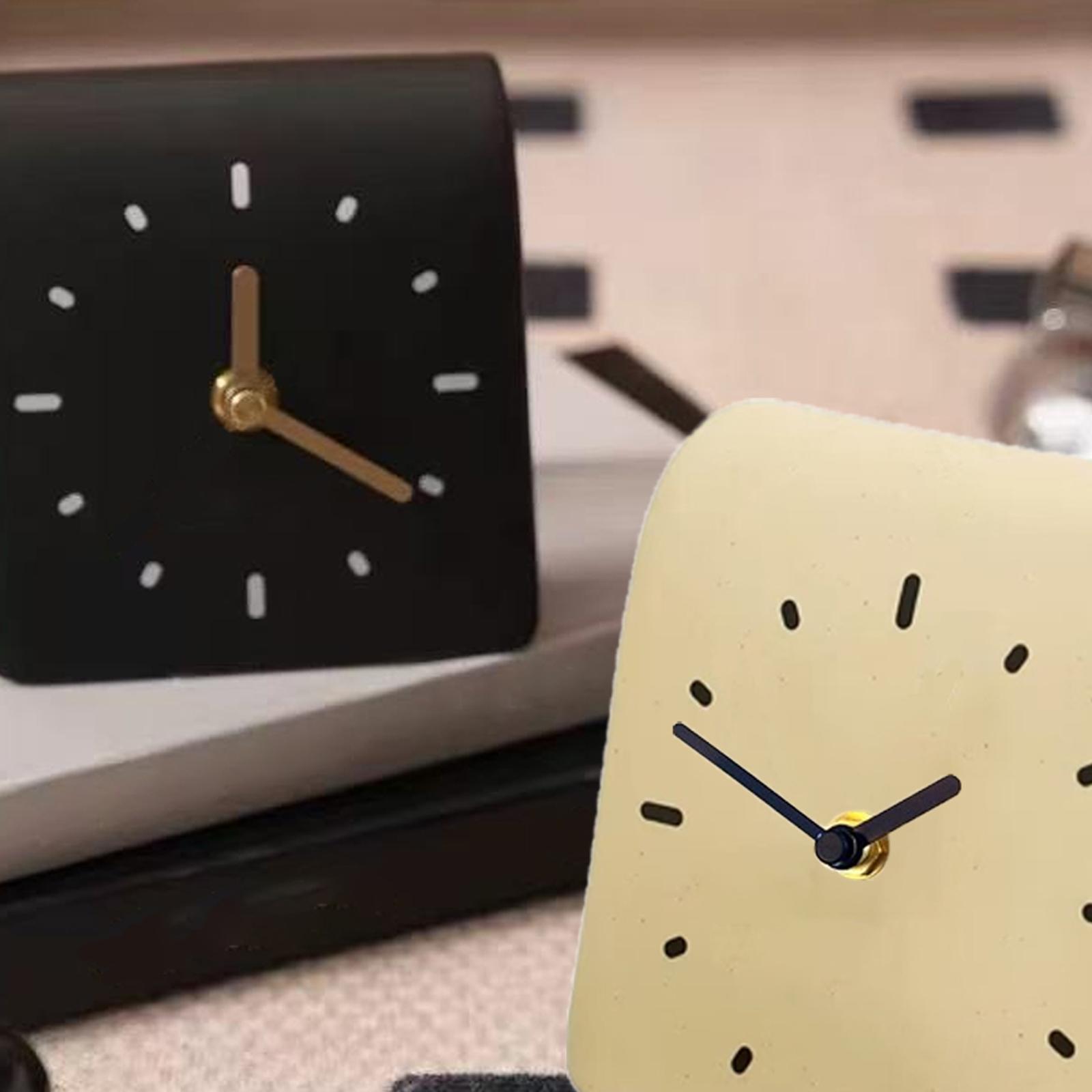 Desk Clock Modern Art Shelf Cl - Desk Setup Productivity のレビューと価格