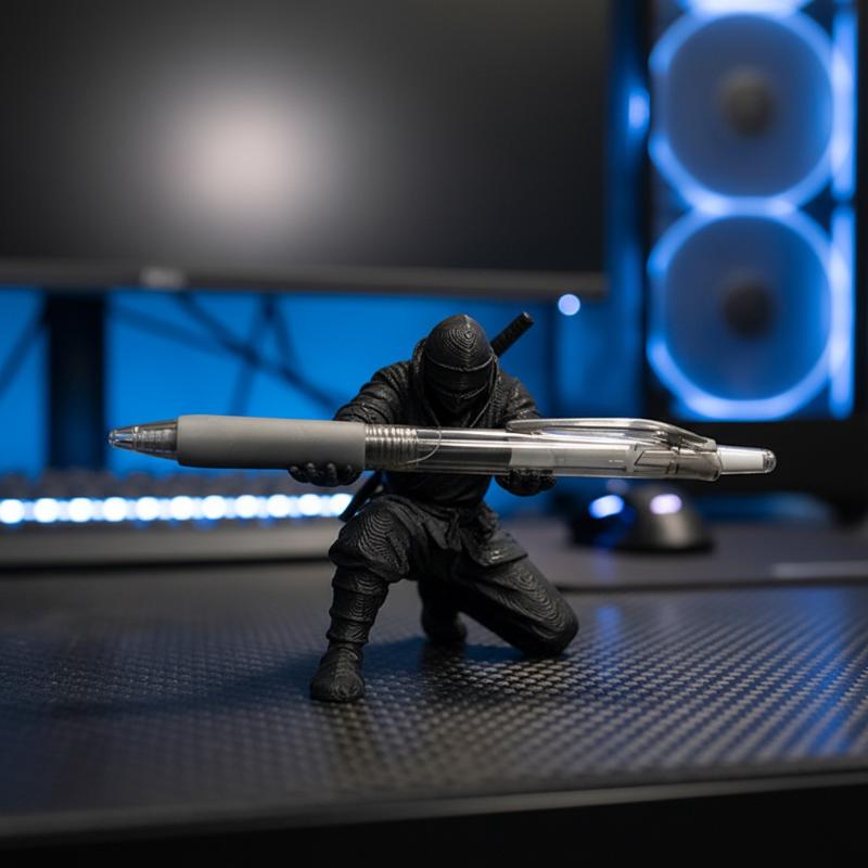 Knight Pen Holder Resin Mediev - Desk Setup Home Office のレビューと価格