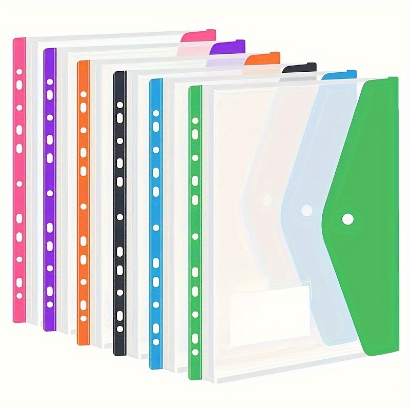 Colorful Plastic File Folders  - Ring Binder Box のレビューと価格