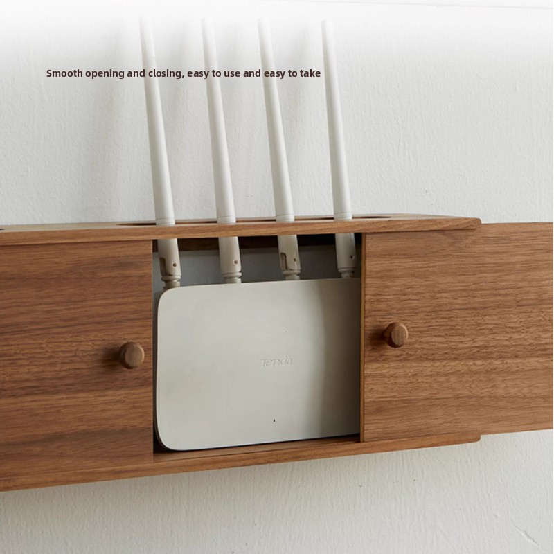 Solid Wood Router Organizer wi - Cable Box Organizer のレビューと価格