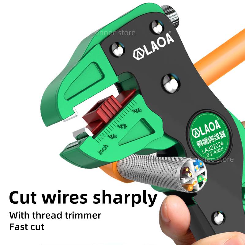 LAOA Wire Stripper Tools Cable - Power Strip Flat のレビューと価格