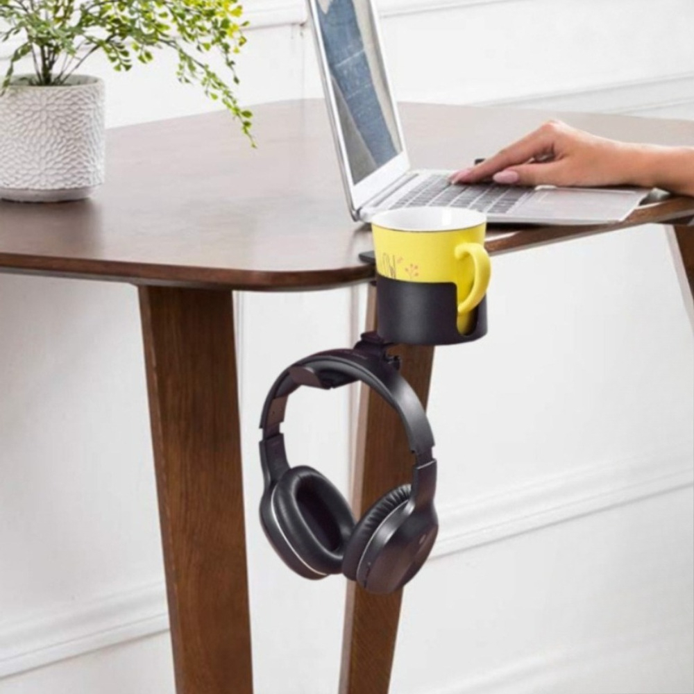 360° Rotating Desk Headphone H - Desk Setup Home Office のレビューと価格