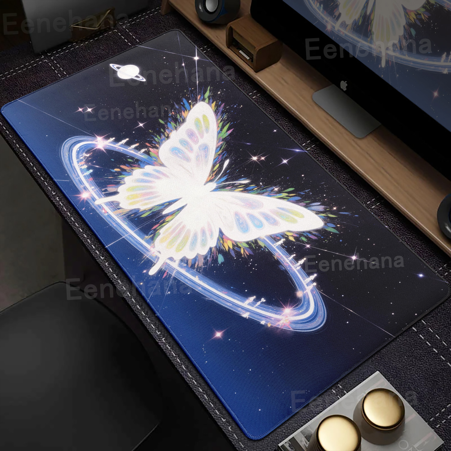 Butterfly Flower Mouse Pad Key - Desk Setup Accessories Aesthetic のレビューと価格