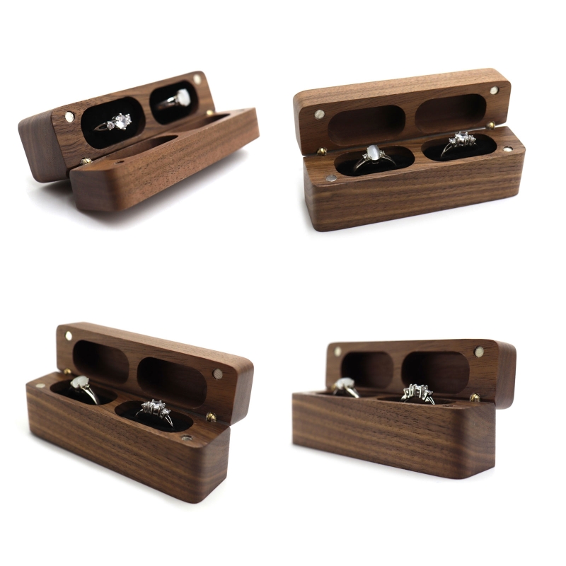 ZB91 Fashion Wood Ring Box for - Ring Binder Box のレビューと価格