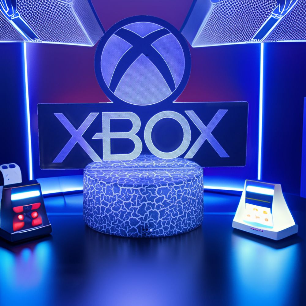 Gaming Lamp 3D Night Light For - Gaming Desk Setup Xbox のレビューと価格