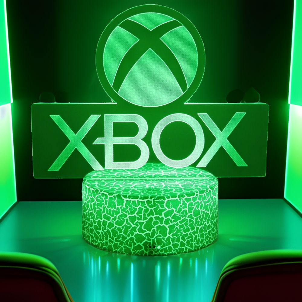 Gaming Lamp 3D Night Light For - Gaming Desk Setup Xbox のレビューと価格