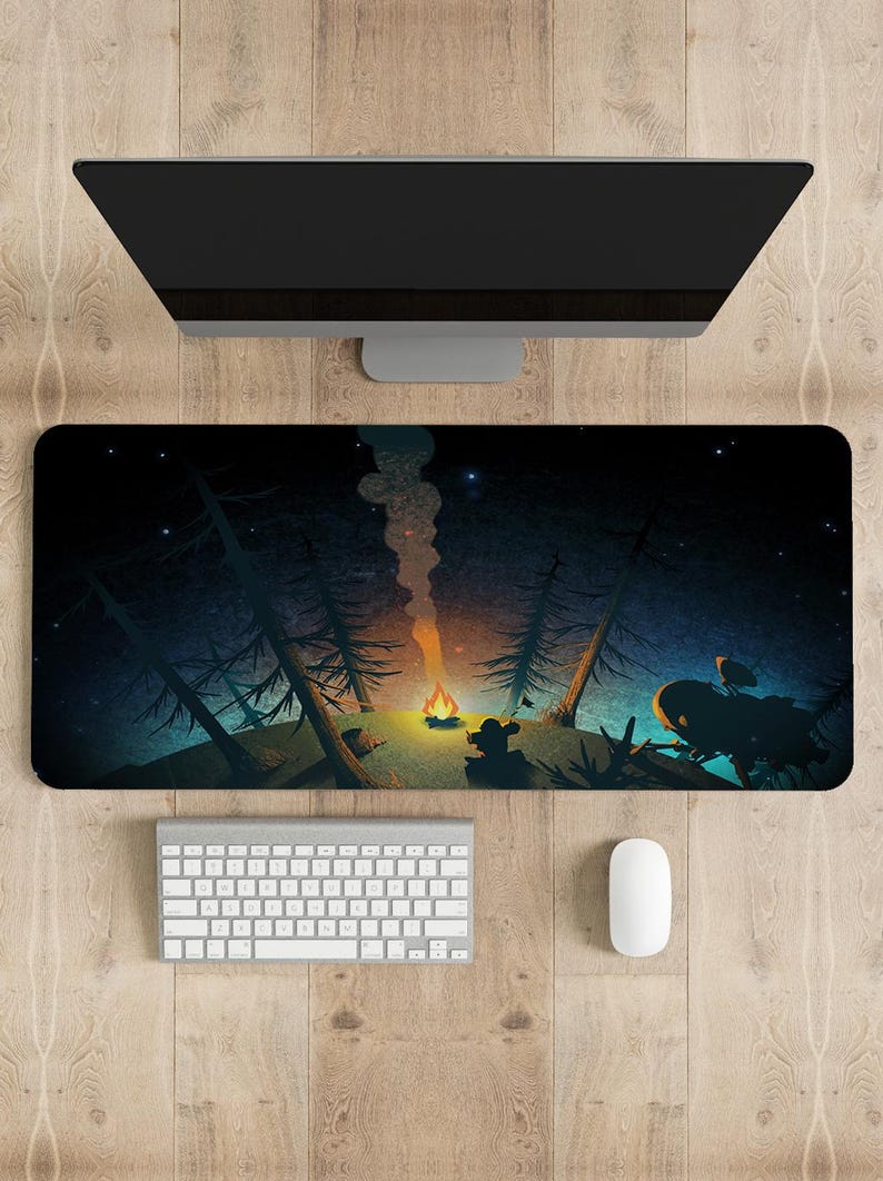 Outer Wilds Mouse Pad Gaming D - Desk Setup Rug のレビューと価格
