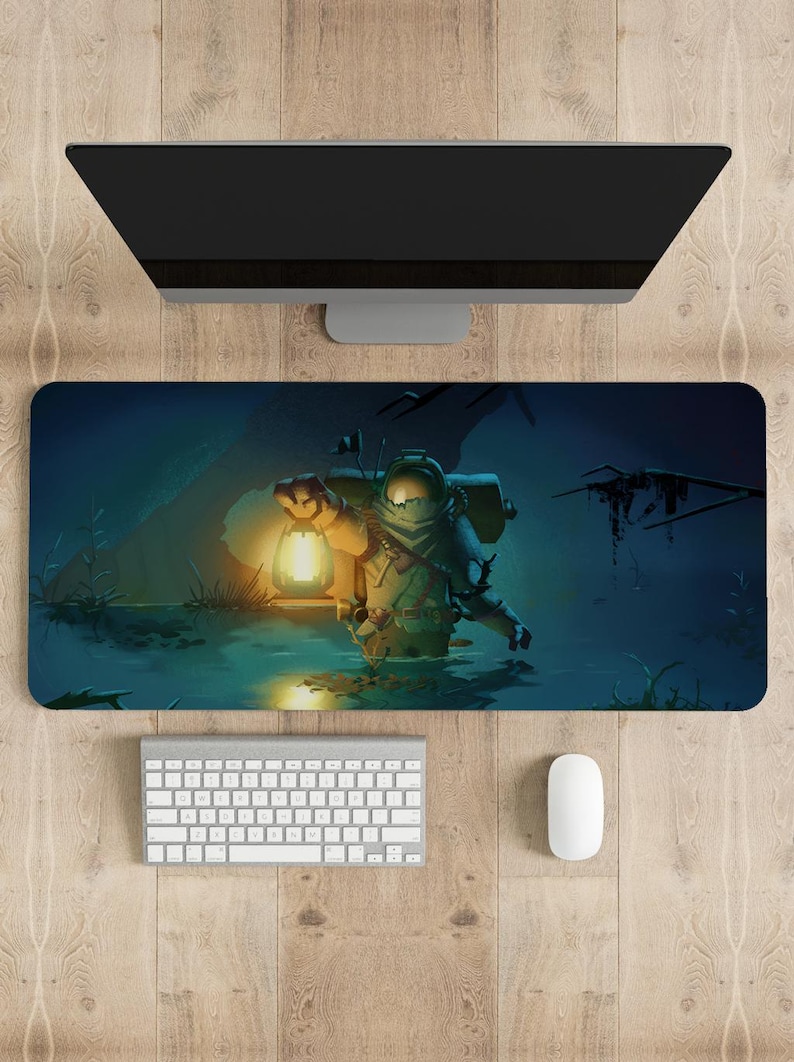 Outer Wilds Mouse Pad Gaming D - Desk Setup Rug のレビューと価格