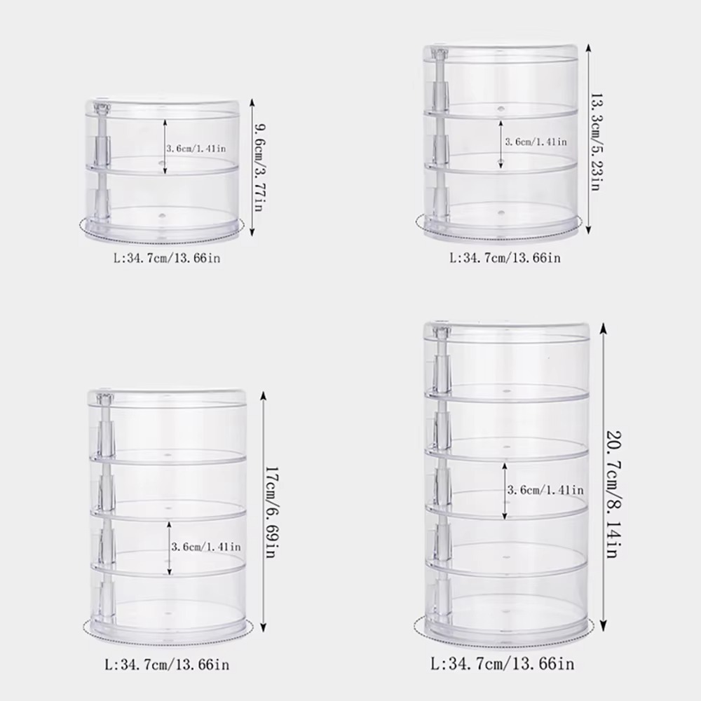360 Rotating Jewelry Organizer - Cable Box Organizer のレビューと価格