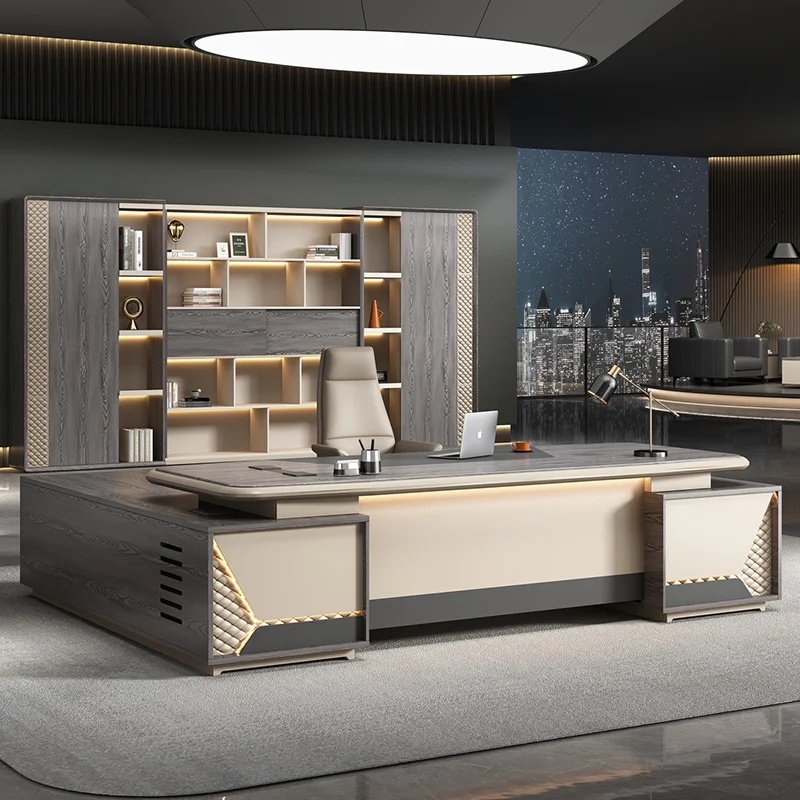 Computer Station Study Table L - Desk Room Setup のレビューと価格