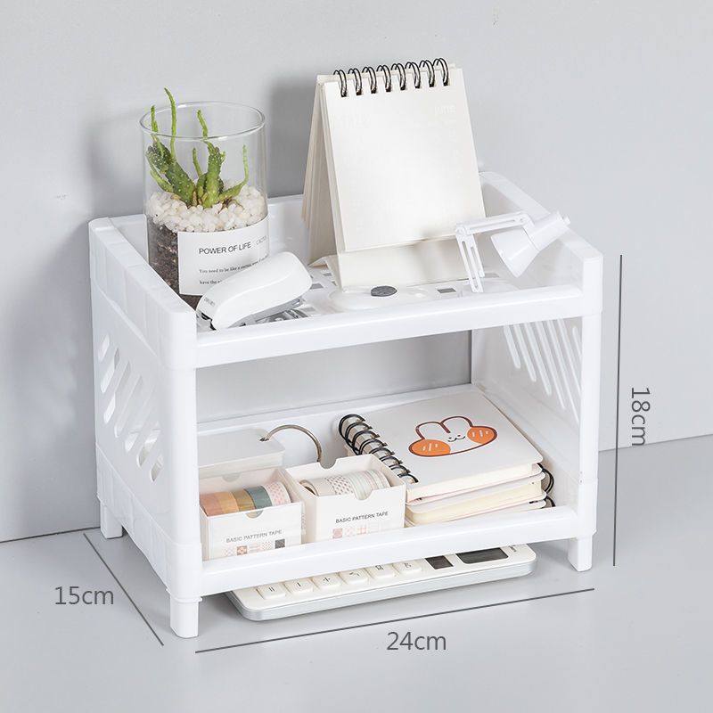 Desktop Storage Rack Multi-Lay - Desk Setup Home Office のレビューと価格