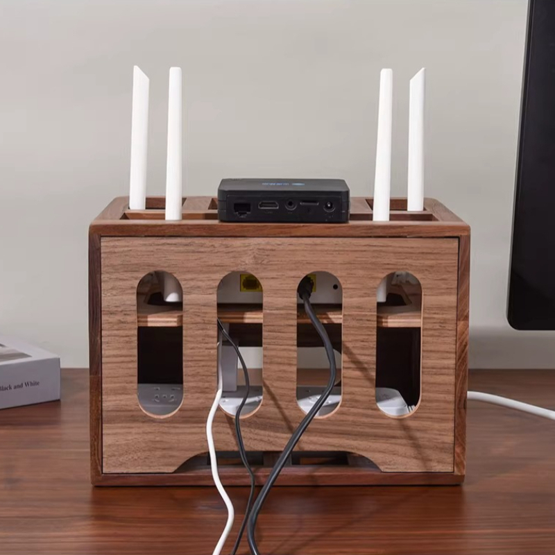 Large Capacity WiFi Router Sto - Cable Box Organizer のレビューと価格