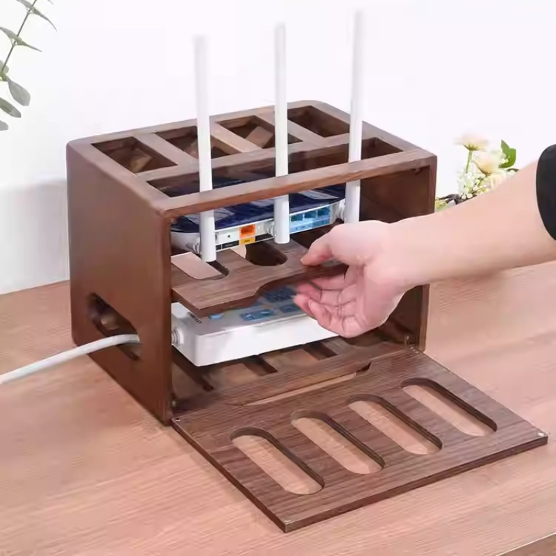 Large Capacity WiFi Router Sto - Cable Box Organizer のレビューと価格
