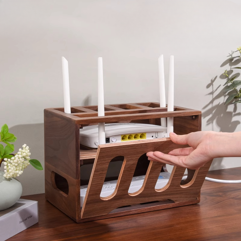 Large Capacity WiFi Router Sto - Cable Box Organizer のレビューと価格