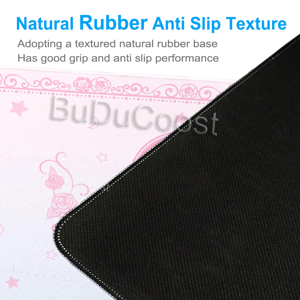 Kawaii Anime Girls Pink Mouse  - Desk Setup Accessories Aesthetic のレビューと価格