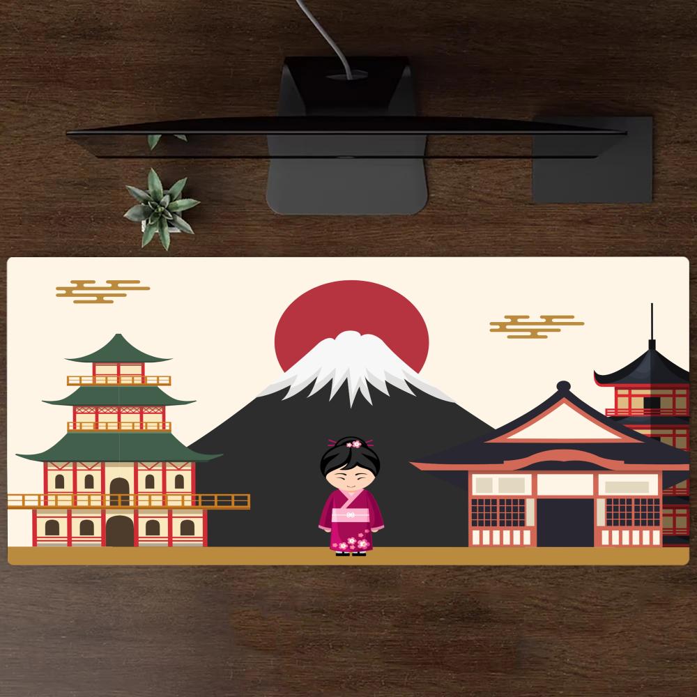 Japanese-style Mouse Pads Pc A - Desk Setup Rug のレビューと価格