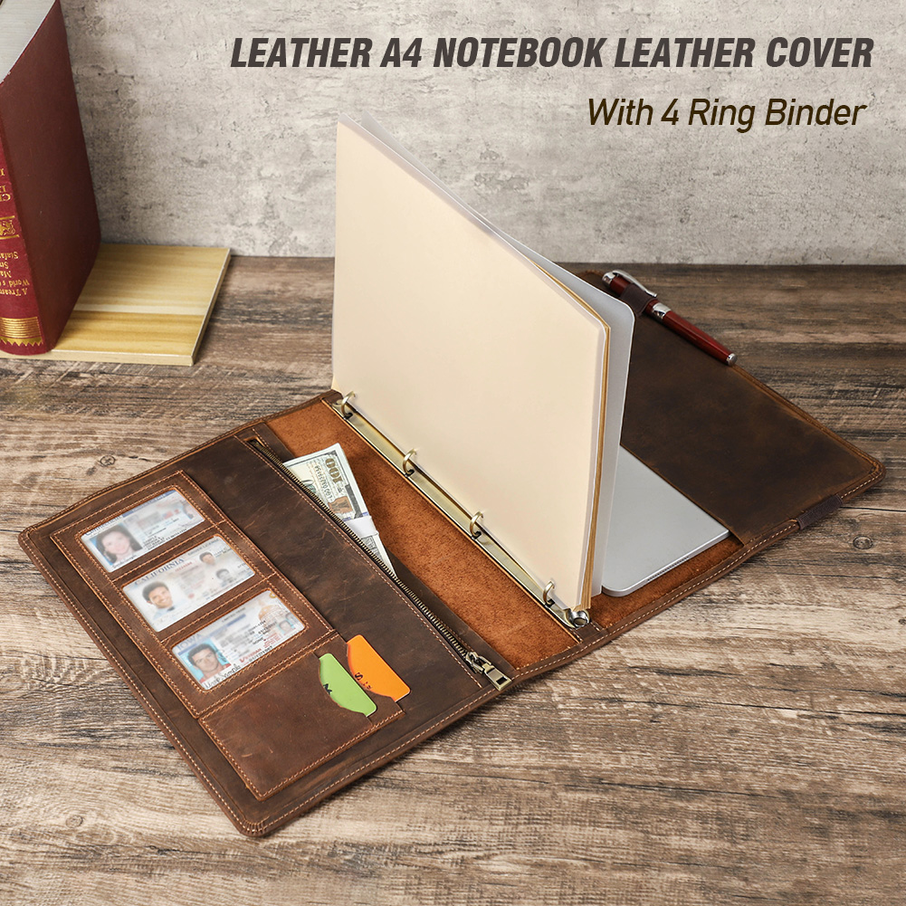 Luxury Retro Business A4 Noteb - Ring Binder Box のレビューと価格