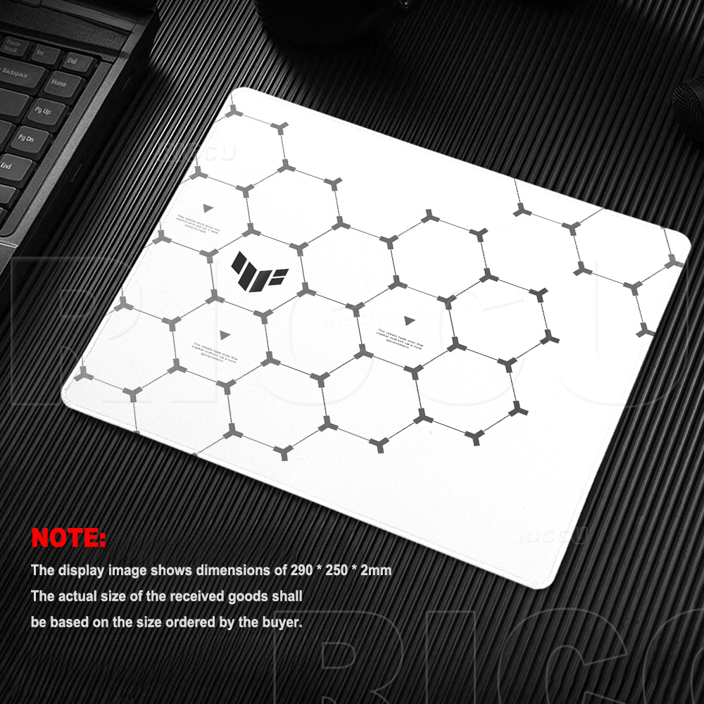Hexagon TUF Gaming Mouse Pad R - Desk Setup Accessories Aesthetic のレビューと価格