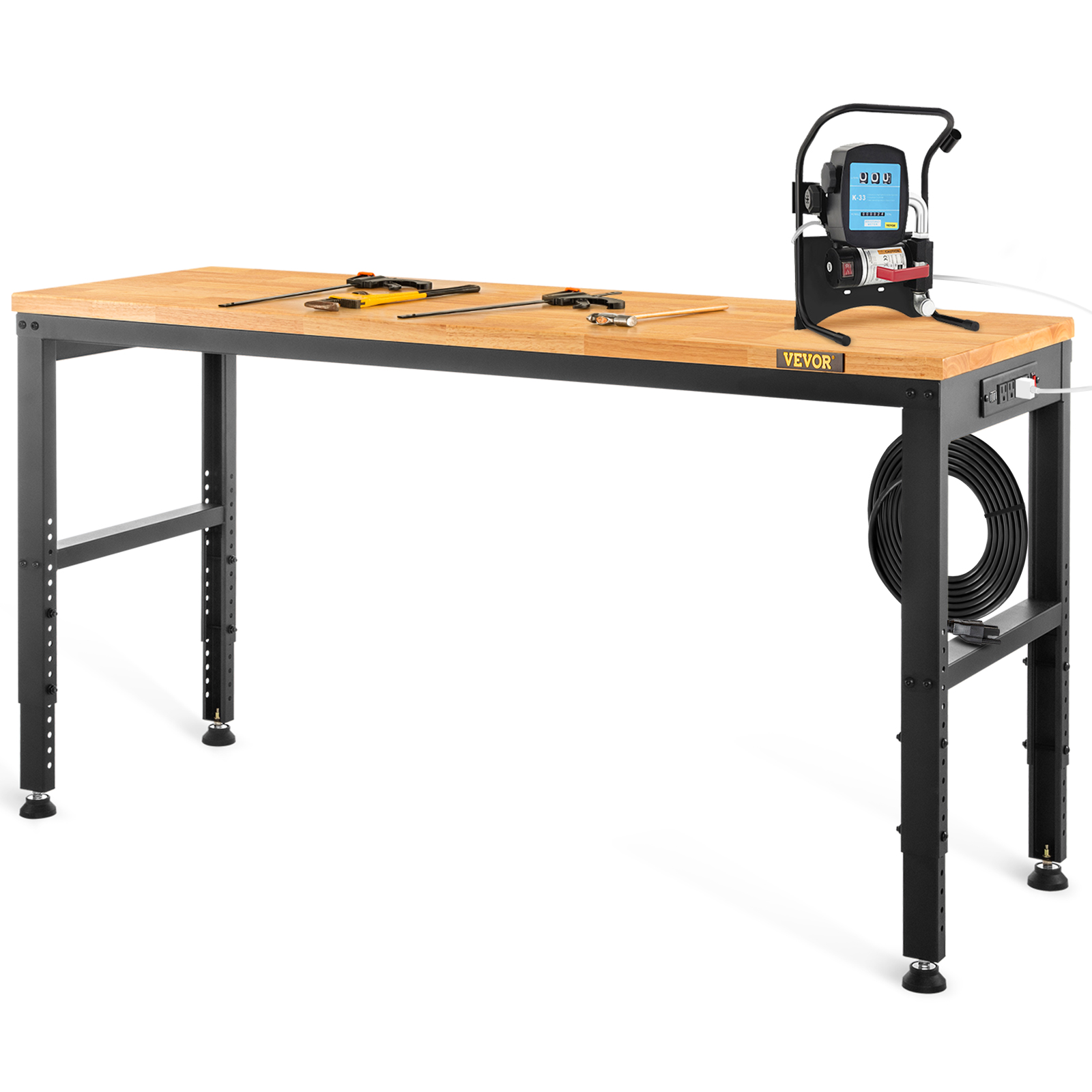 SucceBuy 72cm Woodworking Work - Desk Setup Oak のレビューと価格