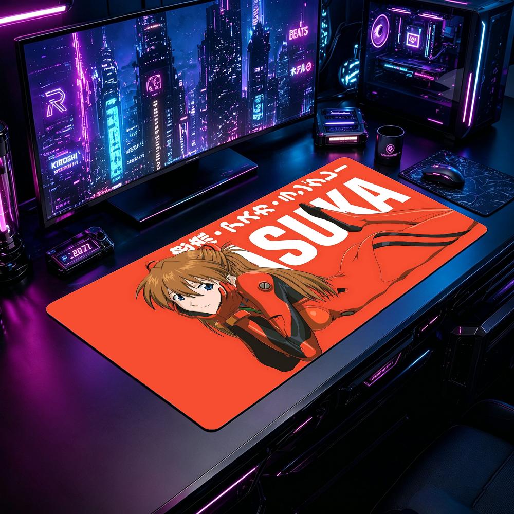 Gaming Mouse Pad NNeon Genesis - Desk Setup With Laptop のレビューと価格