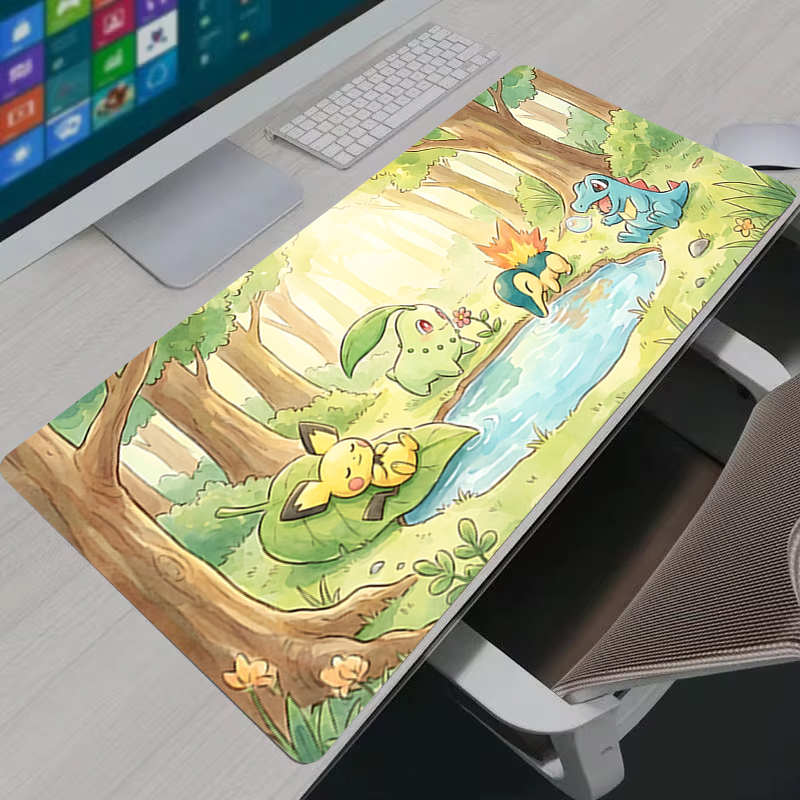 Mouse Pad Anime PC Gamer Cabin - Desk Setup Mat のレビューと価格