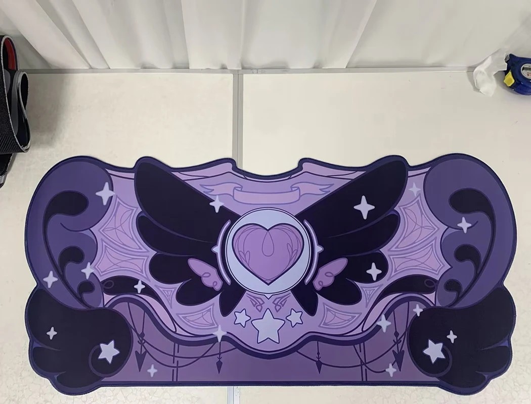 VIKAMA Irregular Purple Black  - Desk Setup Black のレビューと価格